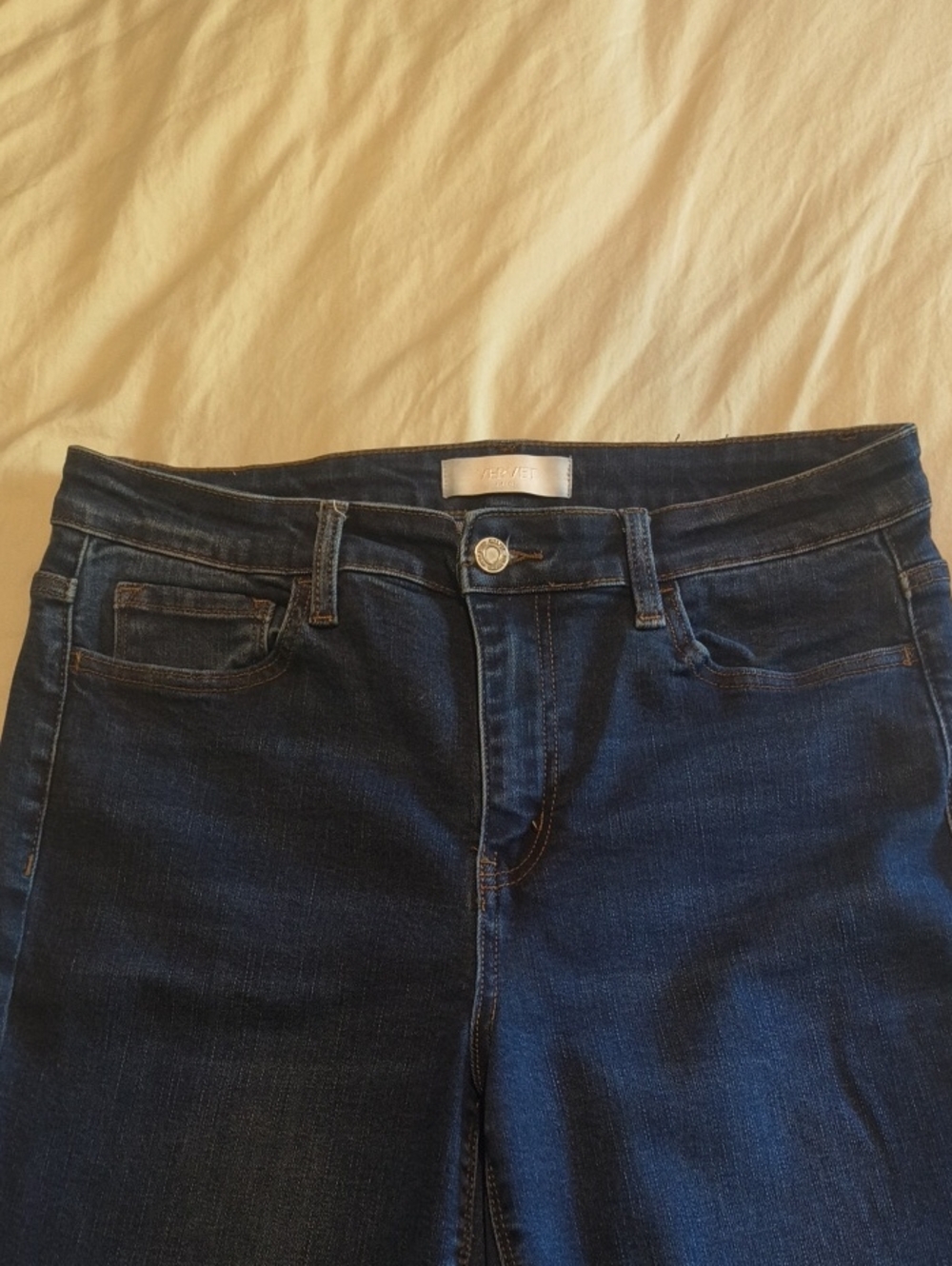 Women’s Dark Blue Stretch Denim Jeans